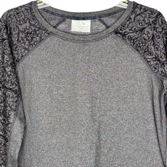 CALIA/Carrie Underwood Limited Edition Velvet Detail Pullover - Onyx - M - Picture 4 of 12